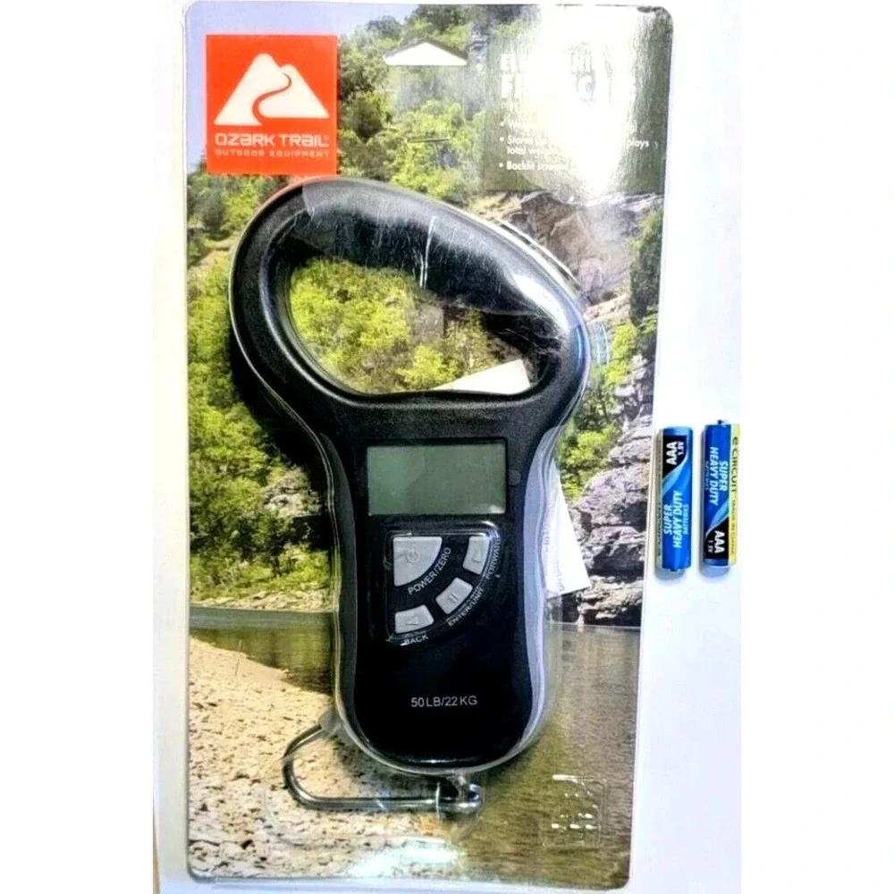 Ozark Trail Electronic Fish Scale 50 LB/22 kG New‎